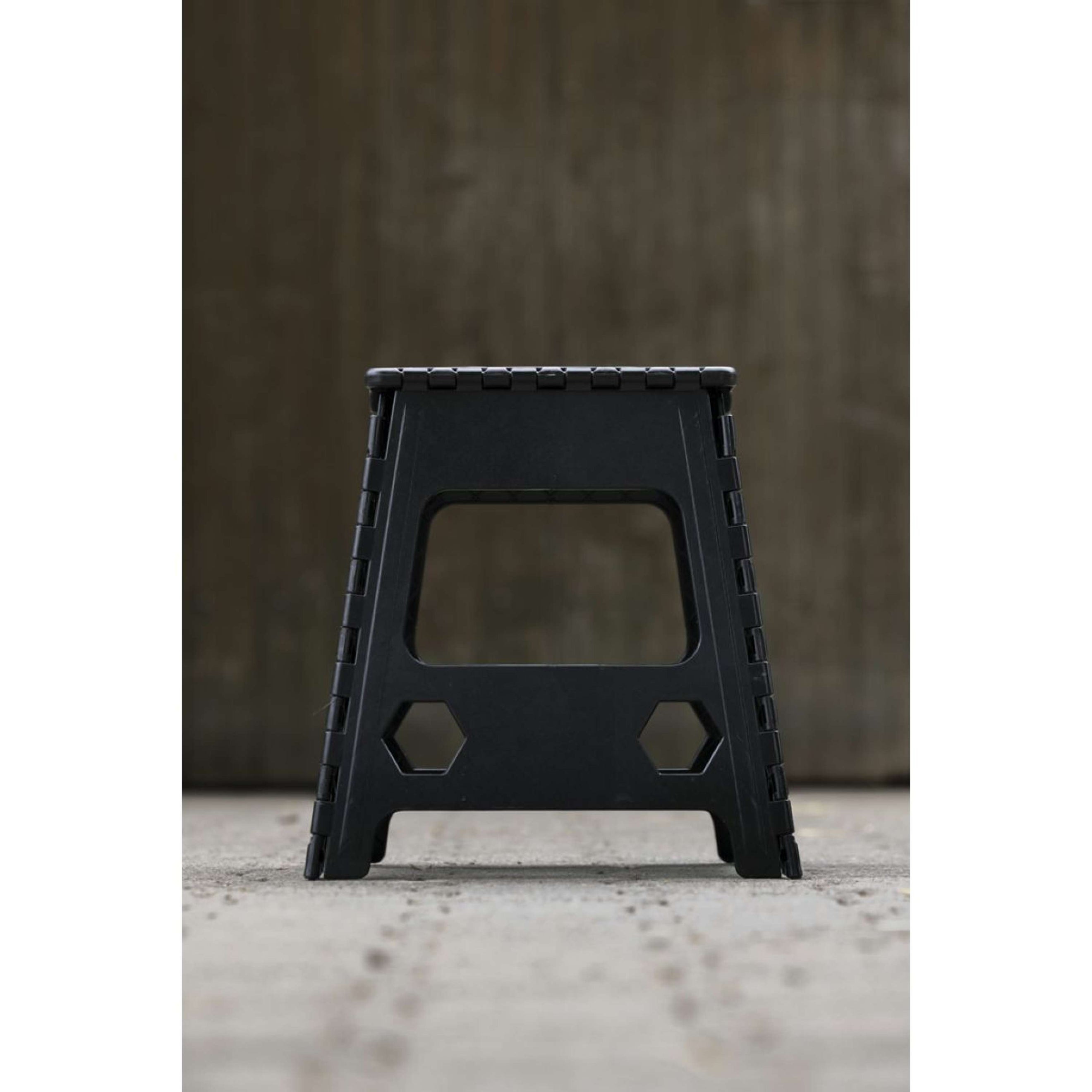 Hippotonic Tabouret/Marche-Pied Pliant Noir/Gris Hippotonic Tabouret/Marche-Pied Pliant Noir/Gris