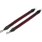 Eric Thomas Elastique Pro pour Collier de Chasse Noir/Bordeaux