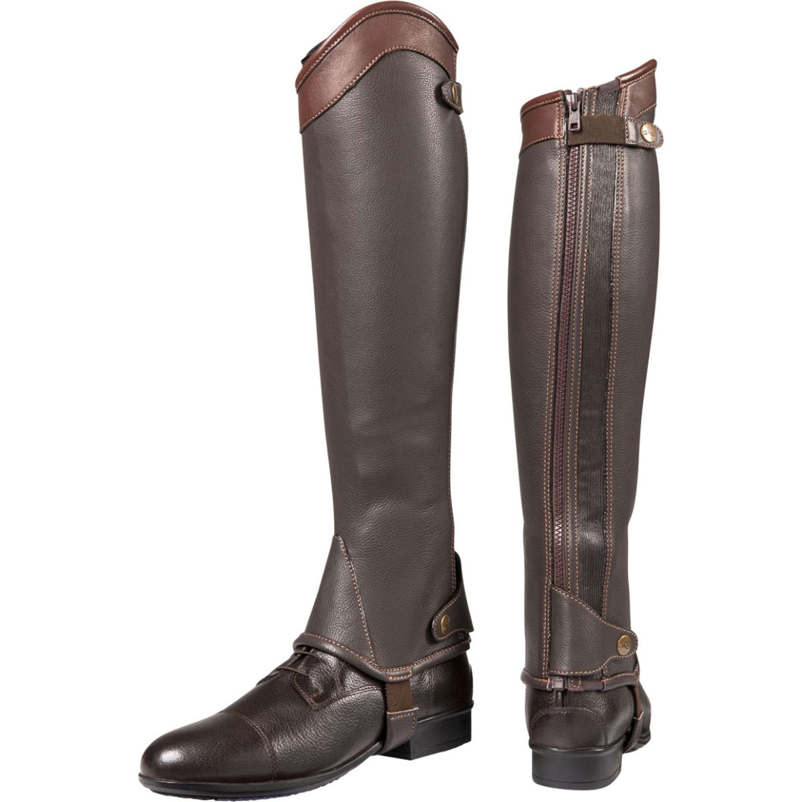 EQUITHÈME Chaps Elite Standaard Schacht Havane EQUITHÈME Chaps Elite Standaard Schacht Havane