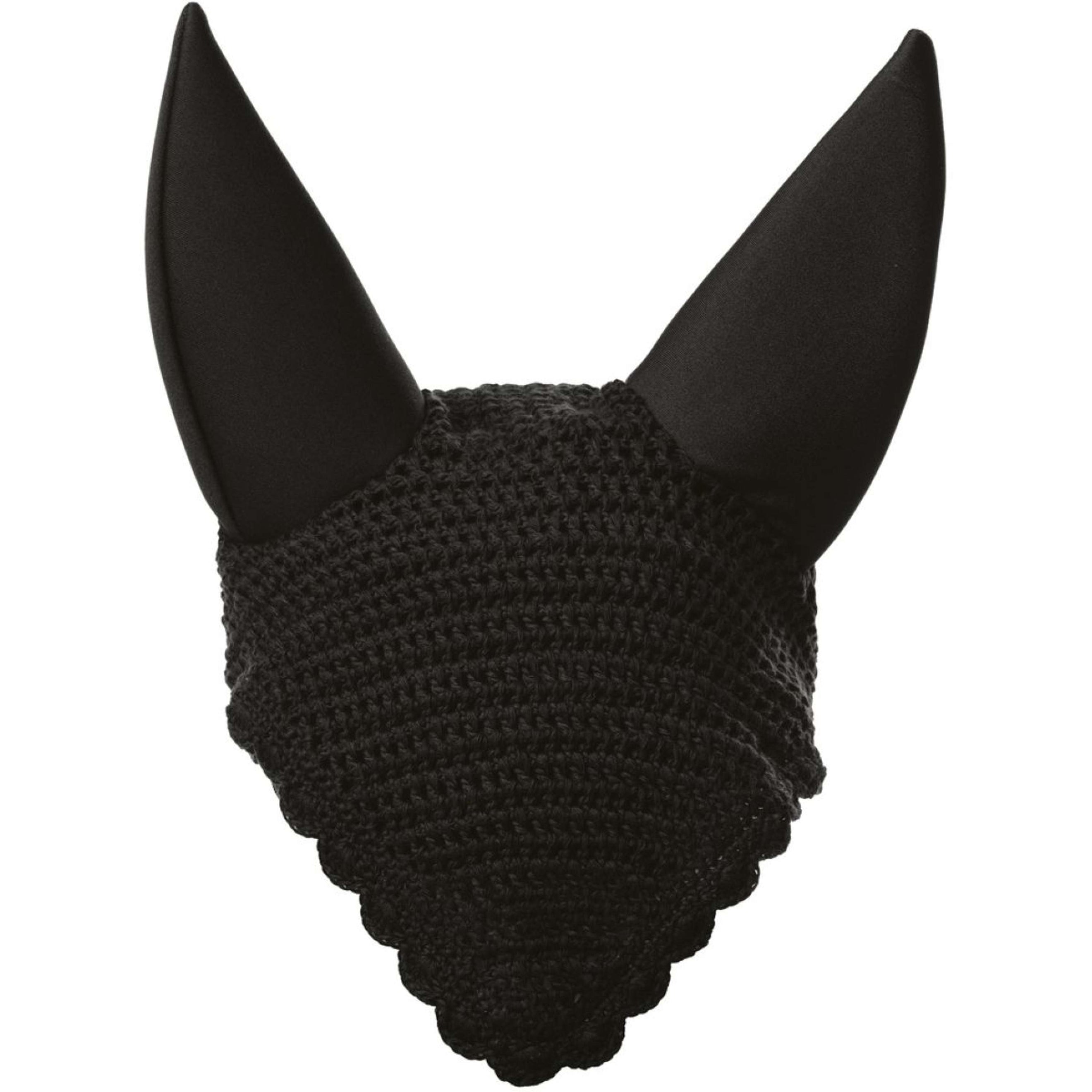 EQUITHÈME Bonnet Anti-Mouches Néoprène Noir EQUITHÈME Bonnet Anti-Mouches Néoprène Noir