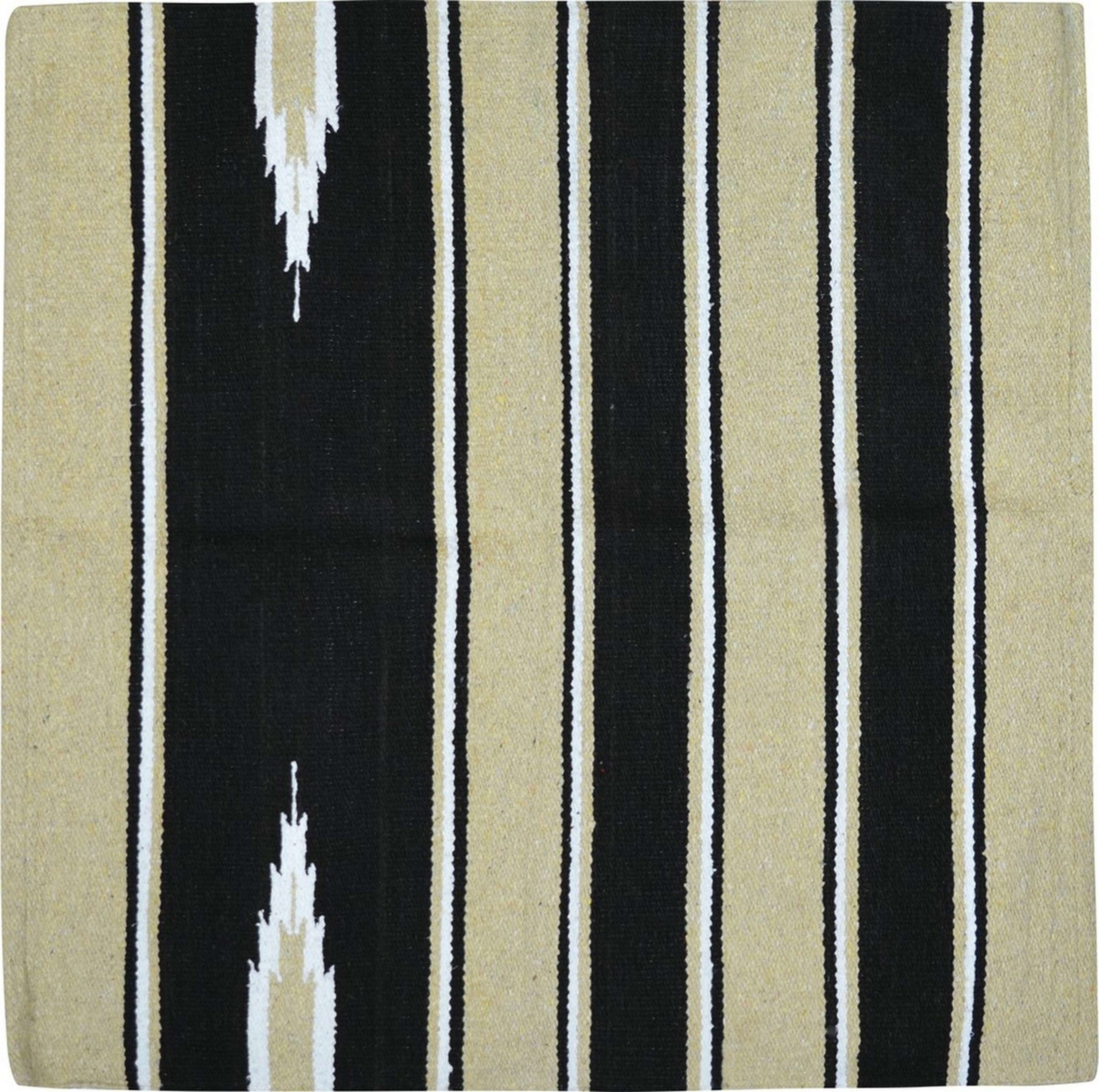 Randol's Navajo Show Blanket Beige/Noir/Blanc