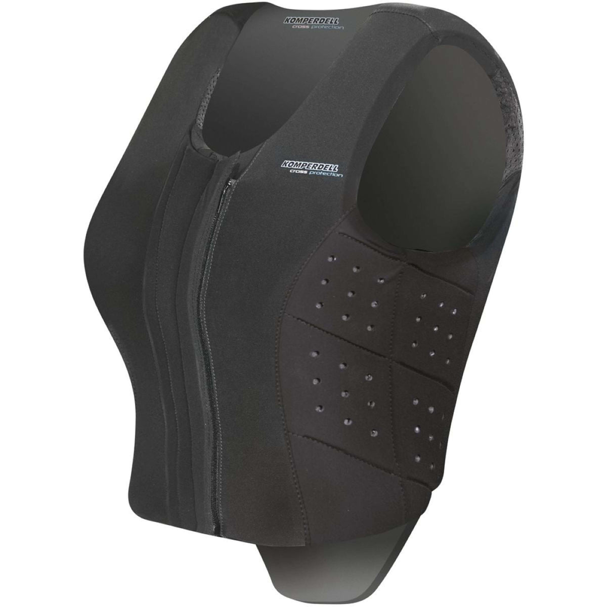 Komperdell Bodyprotector Frontzip Slim Noir