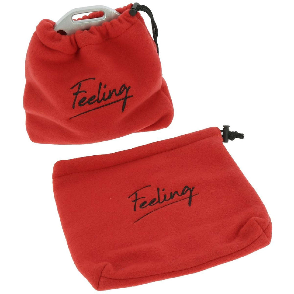 Feeling Housses d'Étriers Fleece Rouge