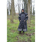 EQUITHÈME Imperméable Ridercoat Noir