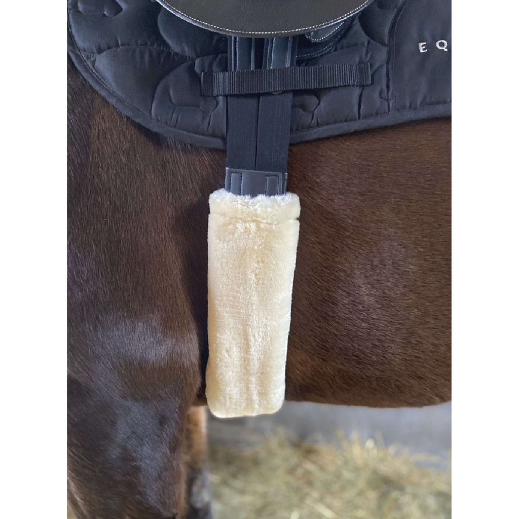 EQUITHÈME Fourrure de Sangle Teddy Ecru