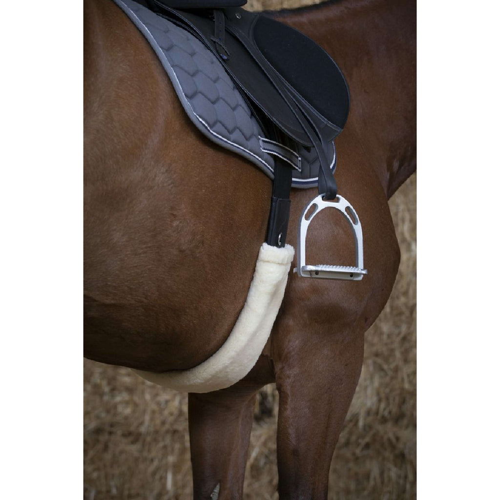 EQUITHÈME Fourrure de Sangle Teddy Ecru