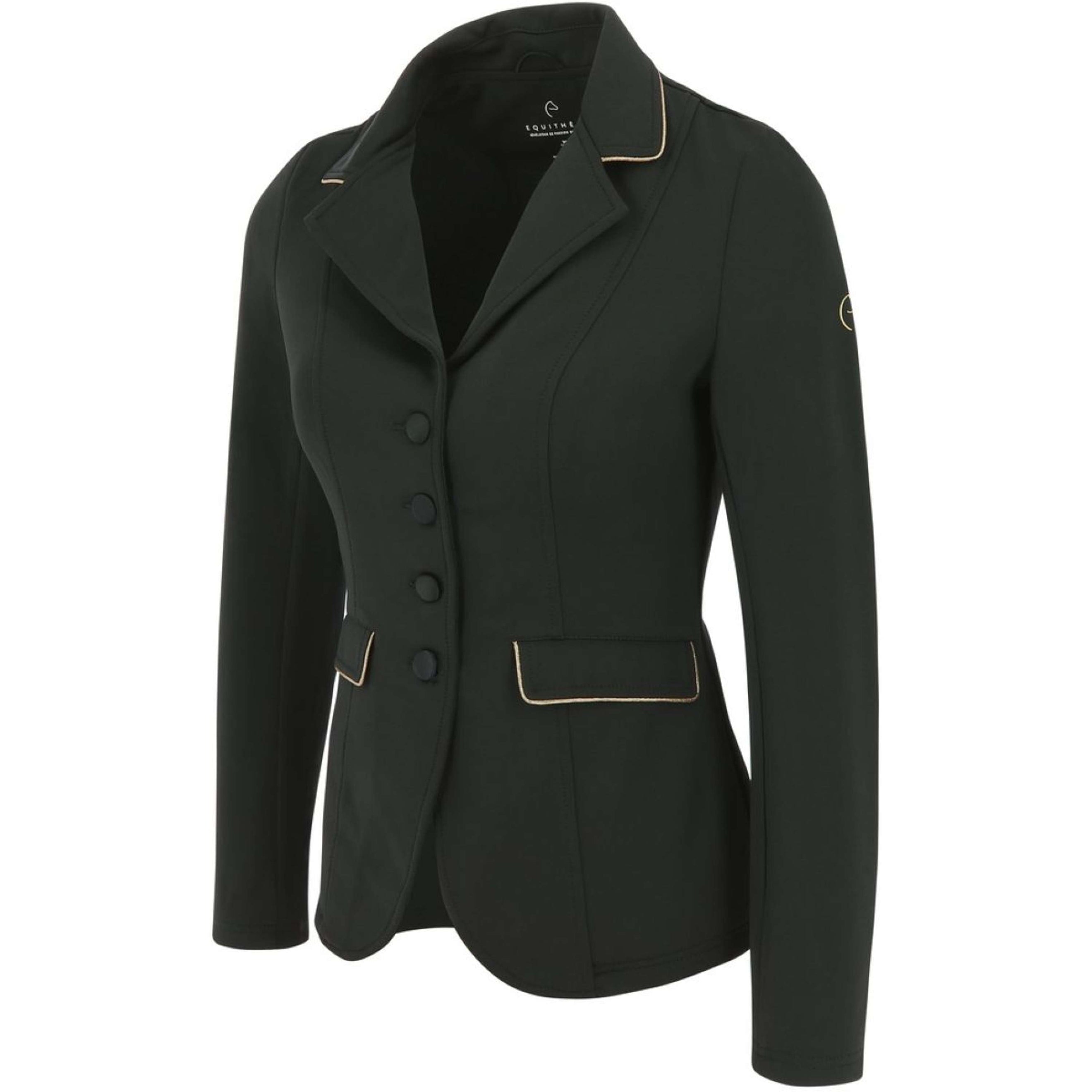 EQUITHÈME Petite Veste de Concours Marseille Noir EQUITHÈME Petite Veste de Concours Marseille Noir