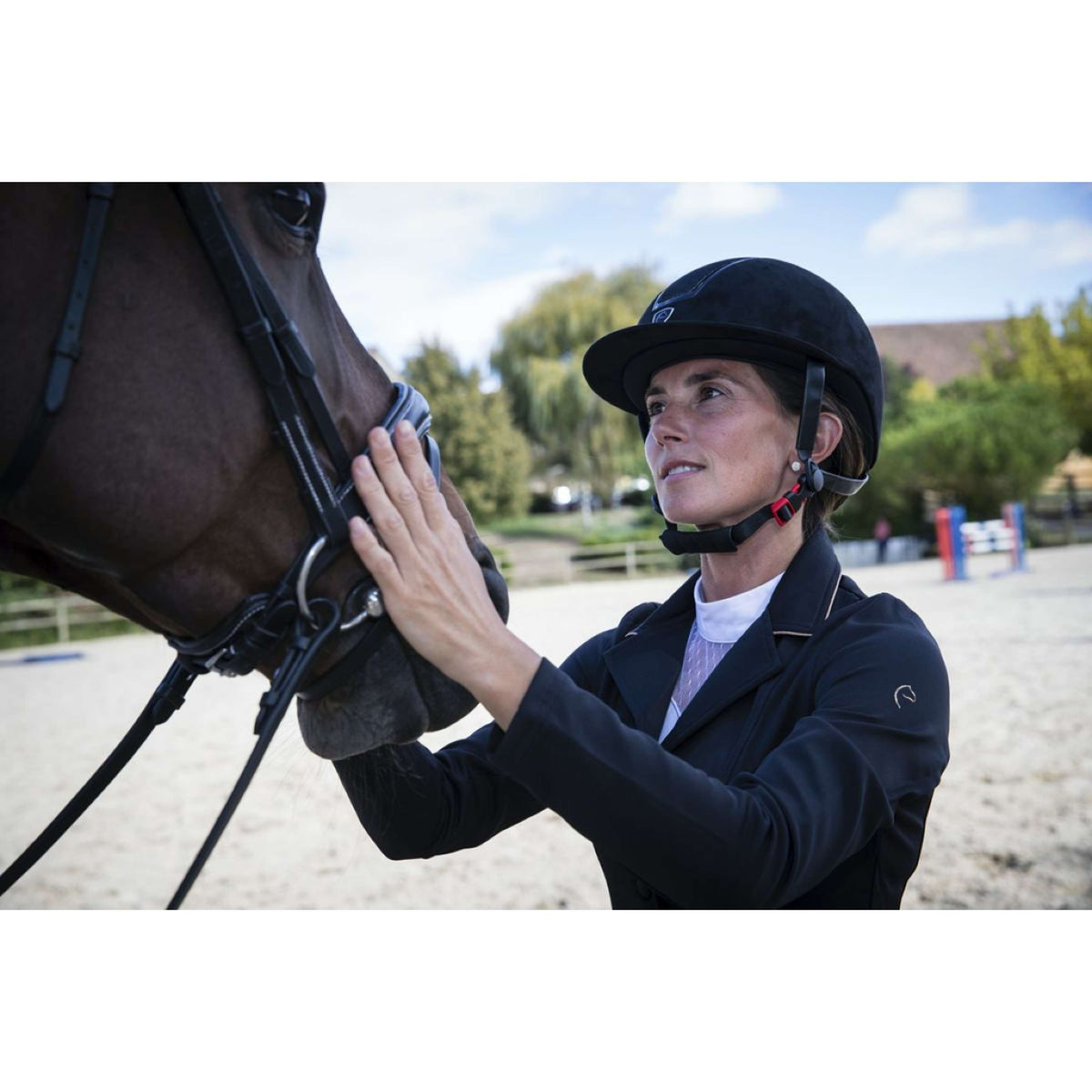 EQUITHÈME Petite Veste de Concours Marseille Noir