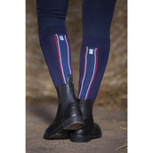 EQUITHÈME Chaussettes Classic Bleu/Blanc/Rouge