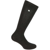 EQUITHÈME Chaussettes Lurex Noir/Or rose