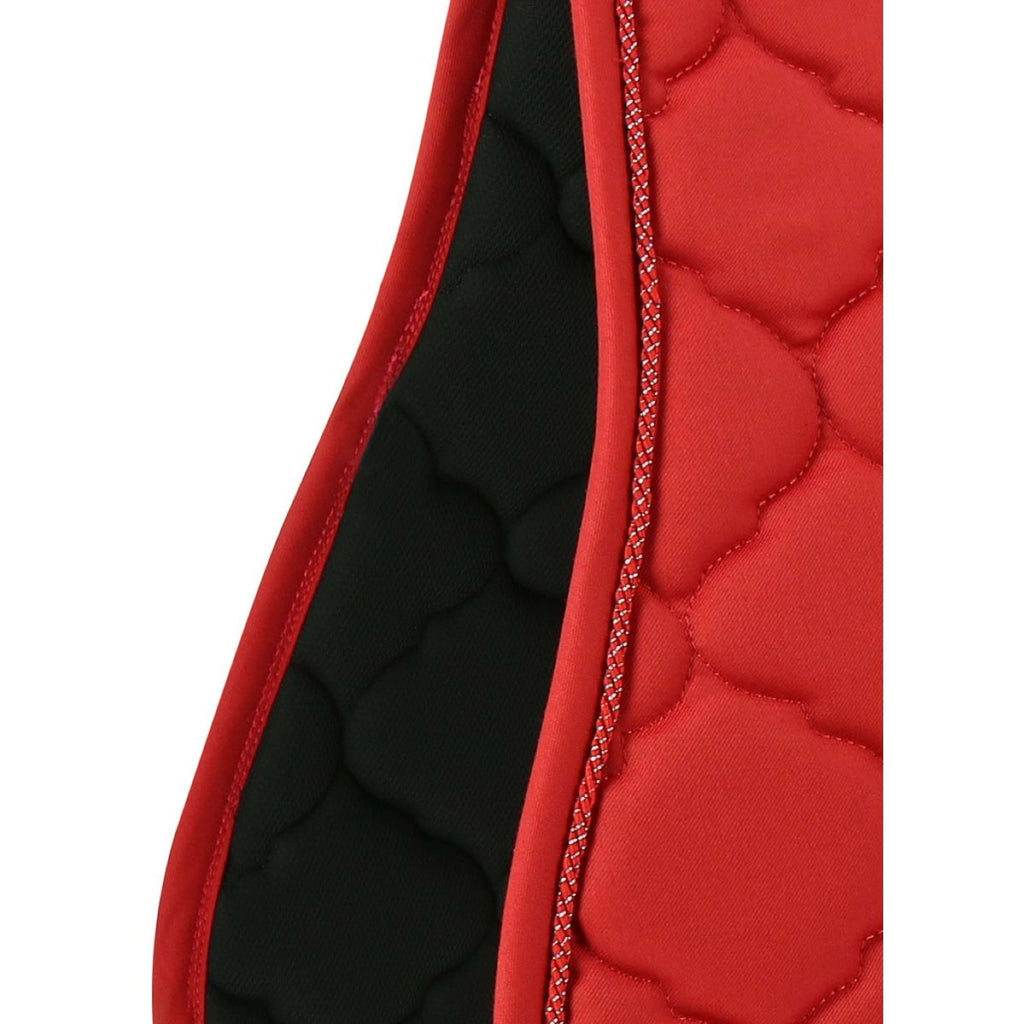 Riding World Tapis de Selle Rope Rouge