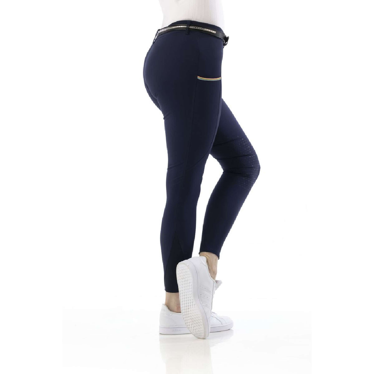 EQUITHÈME Pantalon d'Équitation Lainbow Kids Marin