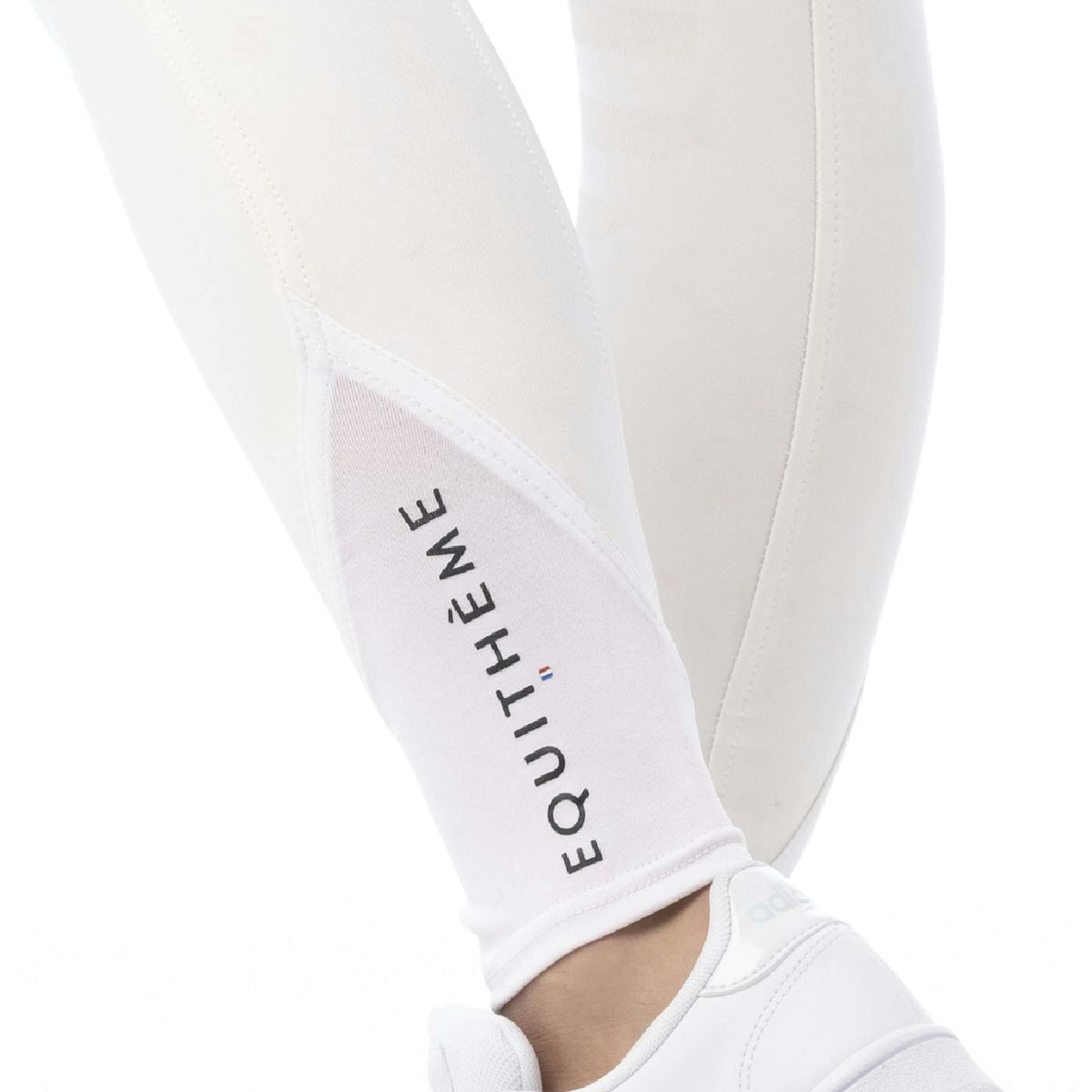 EQUITHÈME Pantalon d'Équitation Safir Enfants Blanc/Bleu