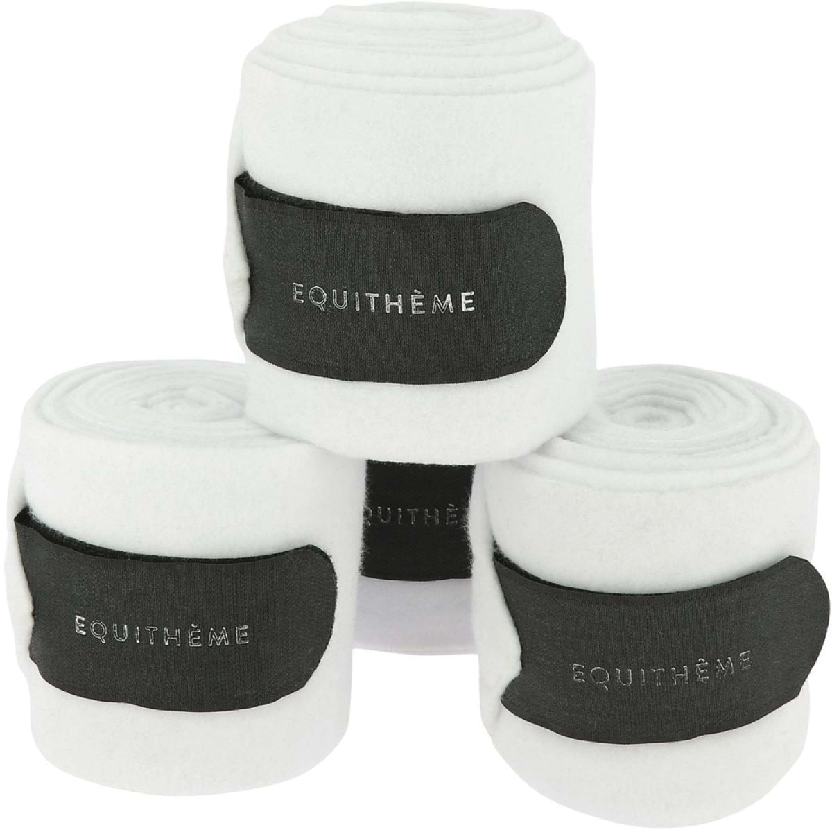 EQUITHÈME Bandages Polo Blanc