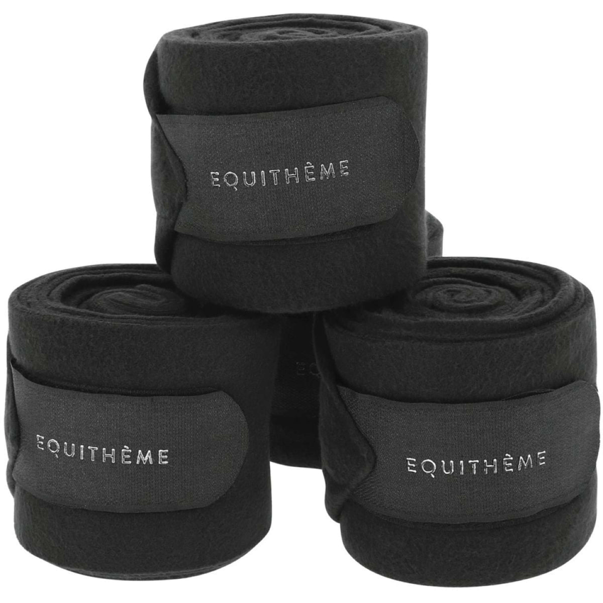 EQUITHÈME Bandages Polo Noir