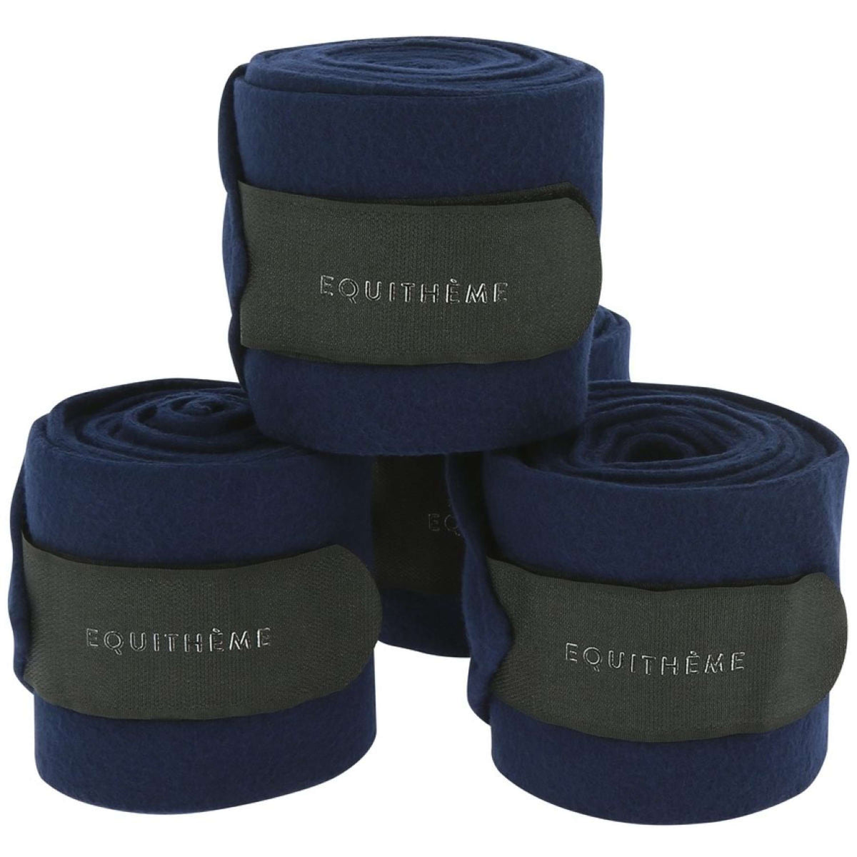 EQUITHÈME Bandages Polo Marin