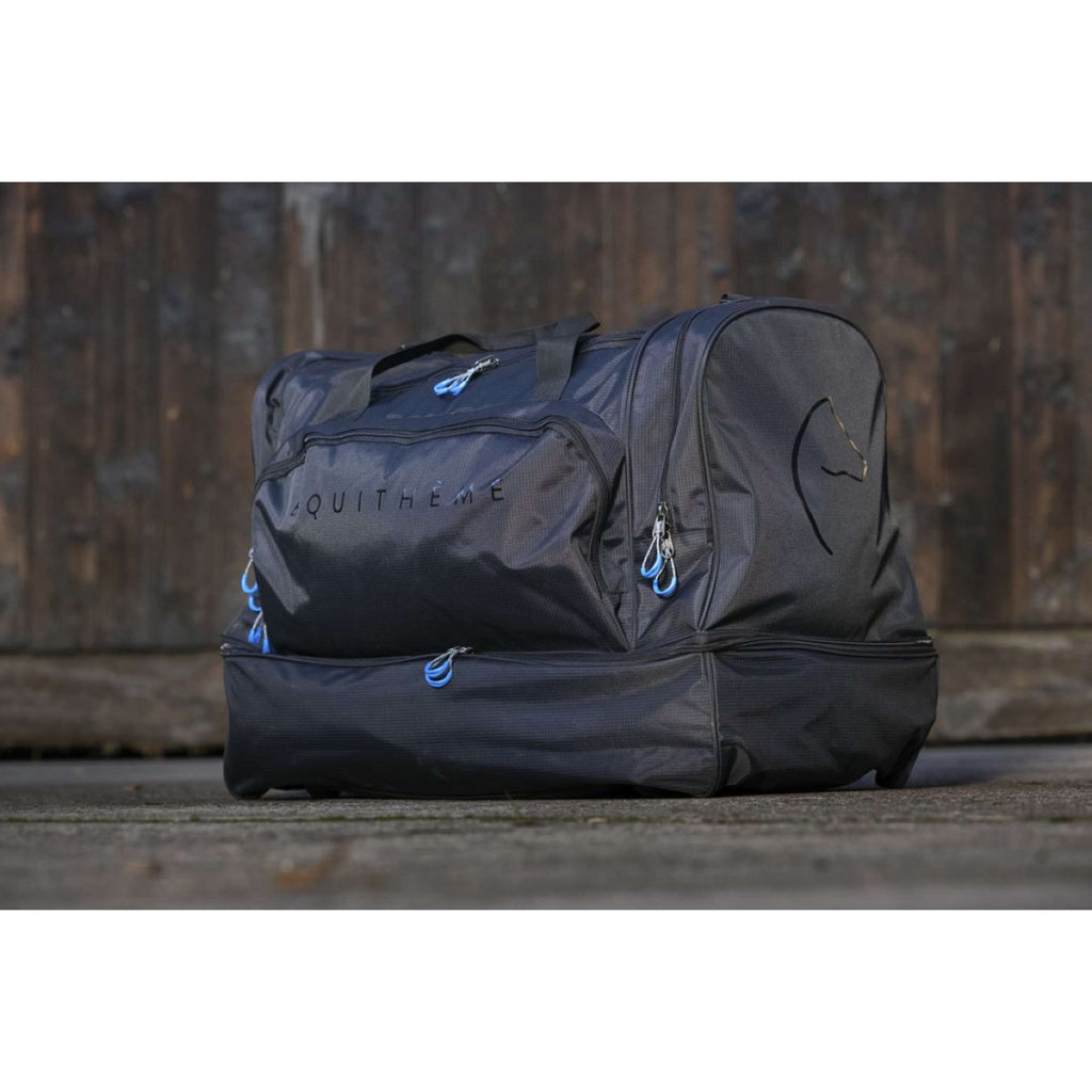 EQUITHÈME Sac de Voyage Sport Grand Noir