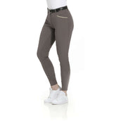 EQUITHÈME Pantalon d'Équitation Gizel Silicone Fond de Peau Taupe