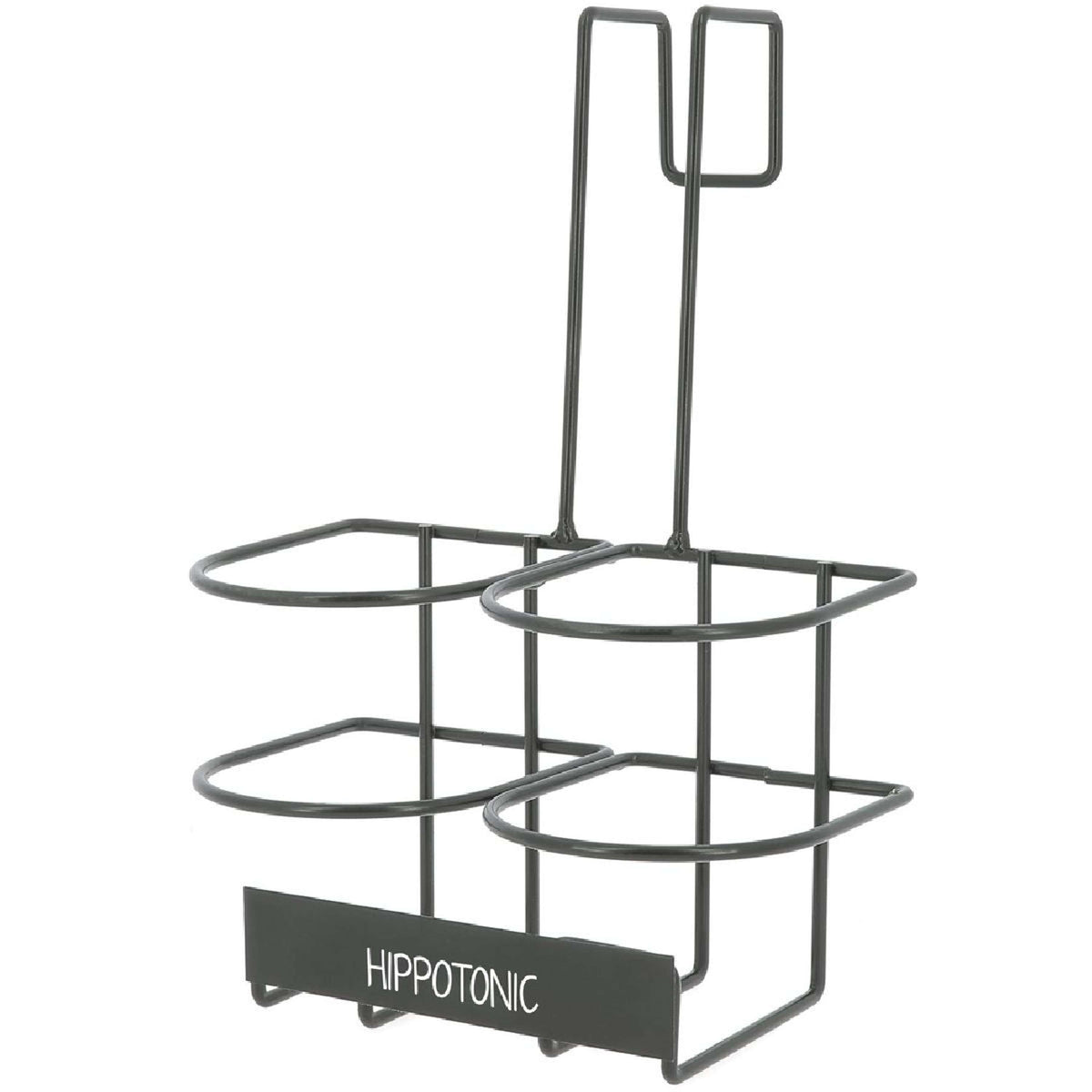 Hippotonic Porte-bouteille avec Crochets Noir