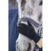 EQUITHÈME Gants d'Équitation Hiver Noir