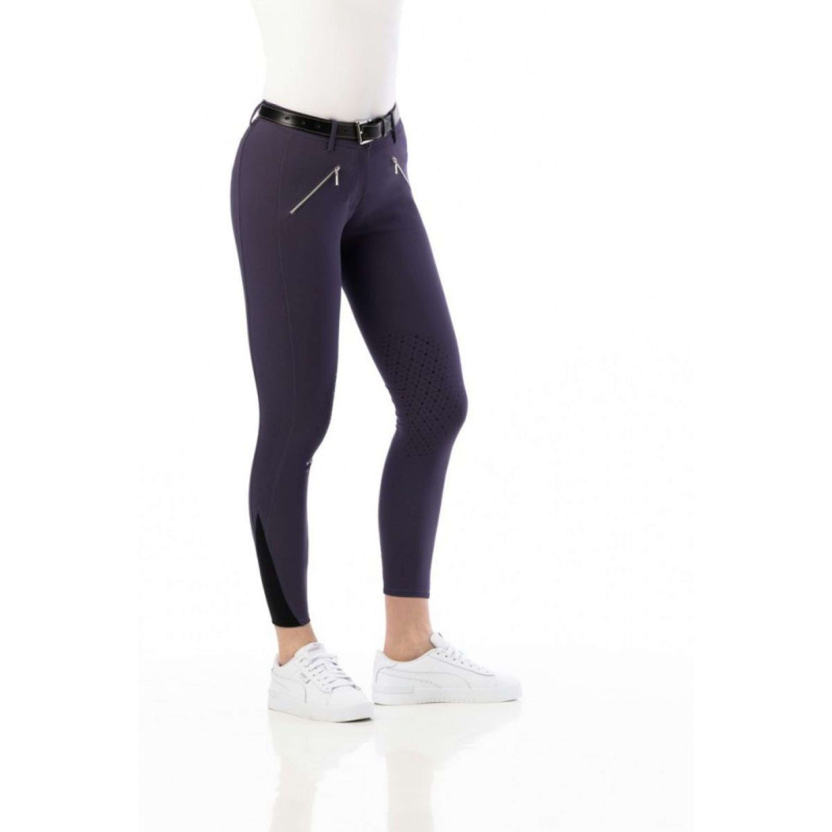 EQUITHÈME Pantalon d'Équitation Lotty Mauve