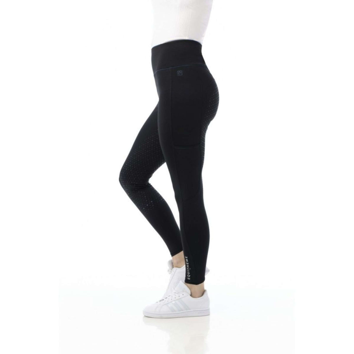 EQUITHÈME Legging d'Équitation Lyly Pull-On Noir