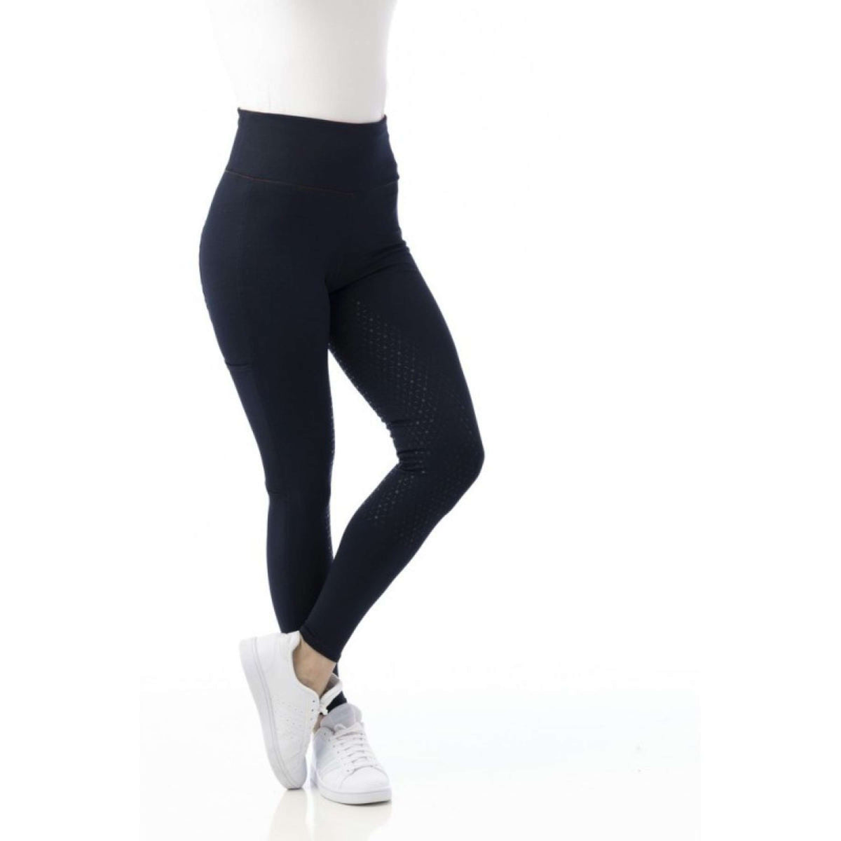 EQUITHÈME Legging d'Équitation Lyly Pull-On Marin