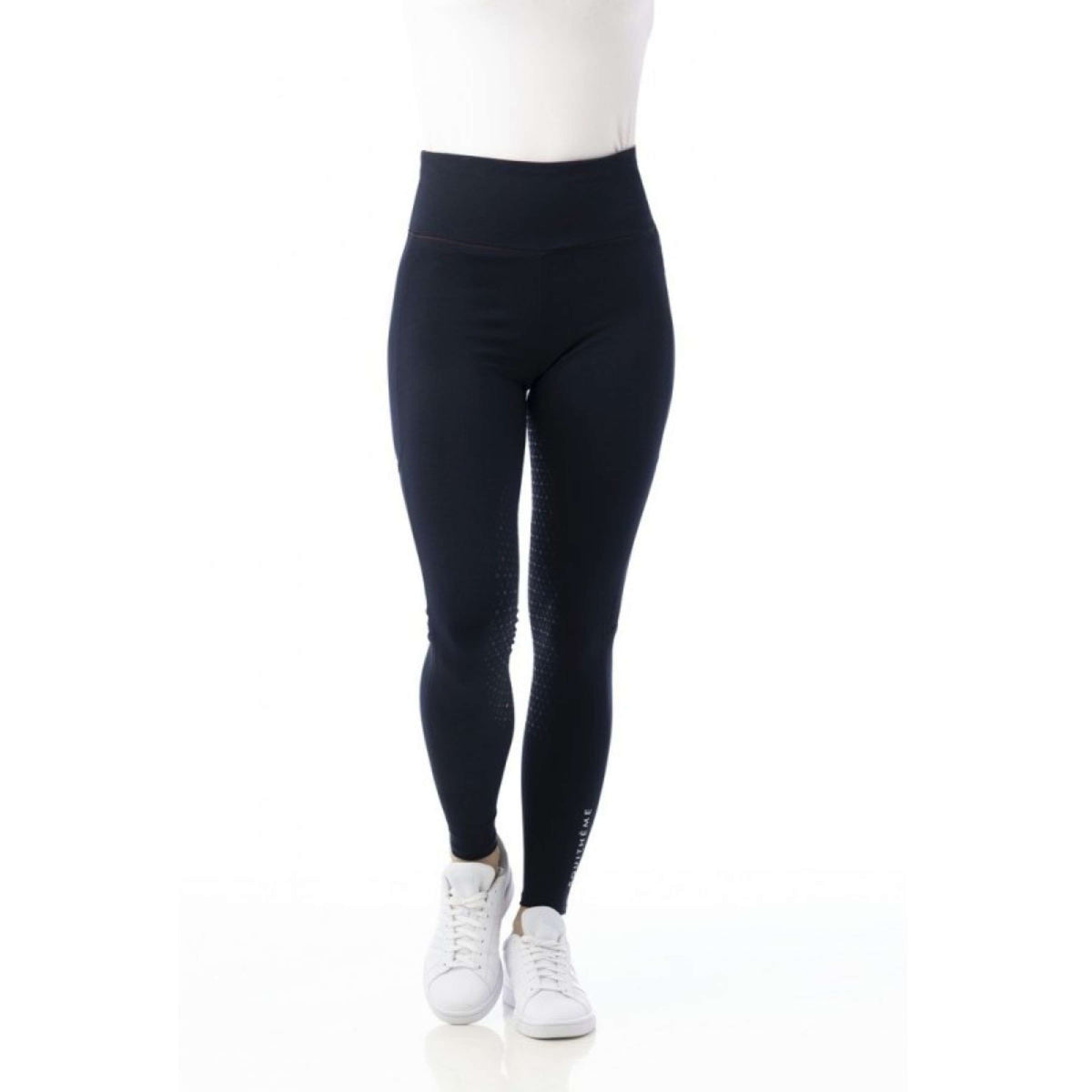 EQUITHÈME Legging d'Équitation Lyly Pull-On Marin