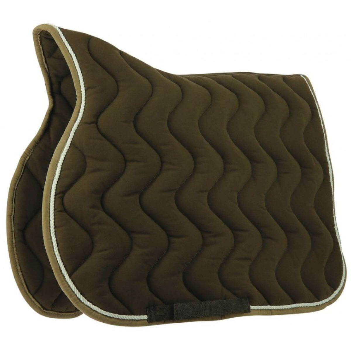 EQUITHÈME Tapis de Selle Polyfun Polyvalent Chocolat