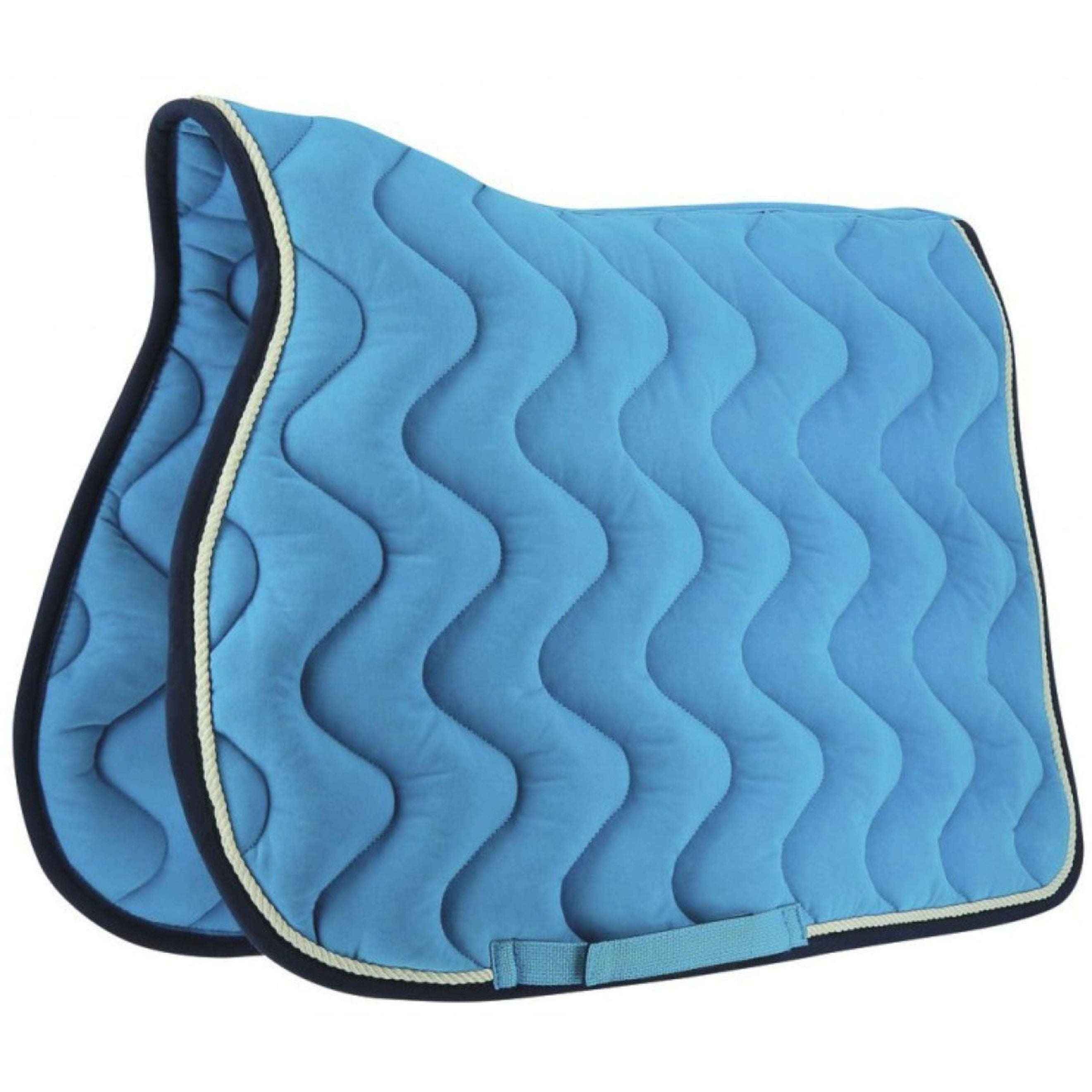 EQUITHÈME Tapis de Selle Polyfun Polyvalent Bleu clair EQUITHÈME Tapis de Selle Polyfun Polyvalent Bleu clair