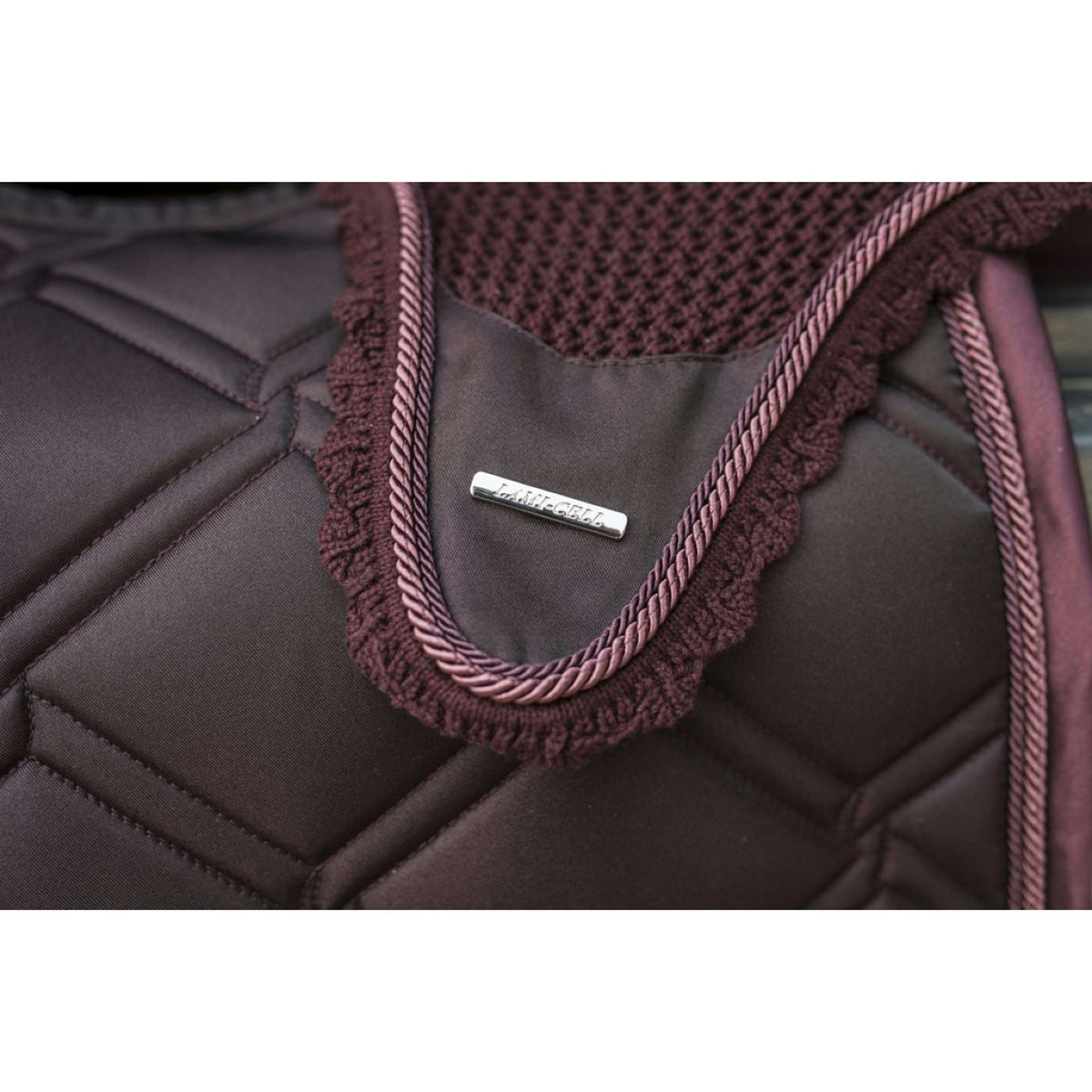 Lami-Cell Tapis de Selle Aurora Dressage Bordeaux