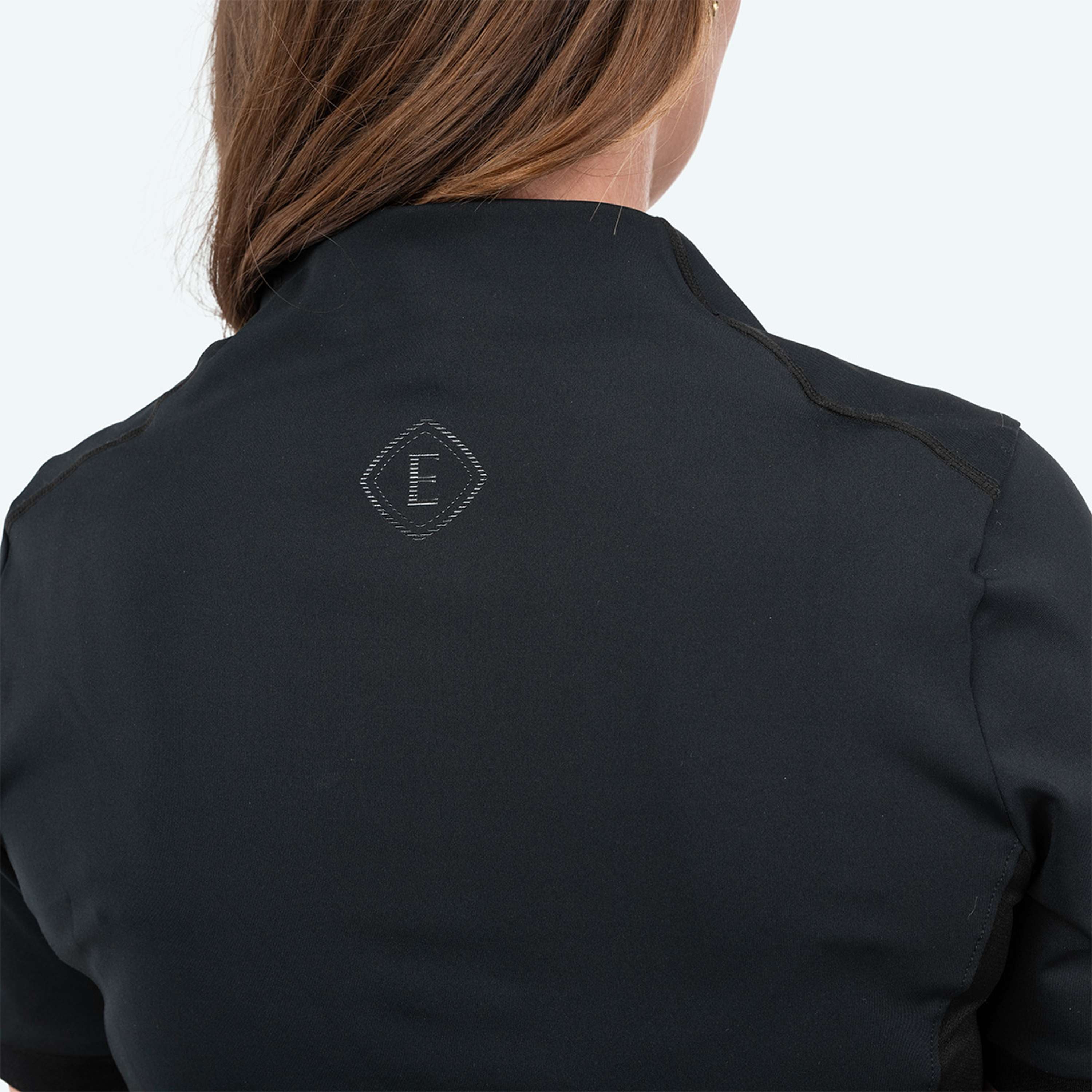 Elvera Equestrian T-shirt Randonnée EEVexa Courte Manche Noir