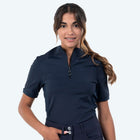 Elvera Equestrian T-shirt Randonnée EEVexa Courte Manche Marin