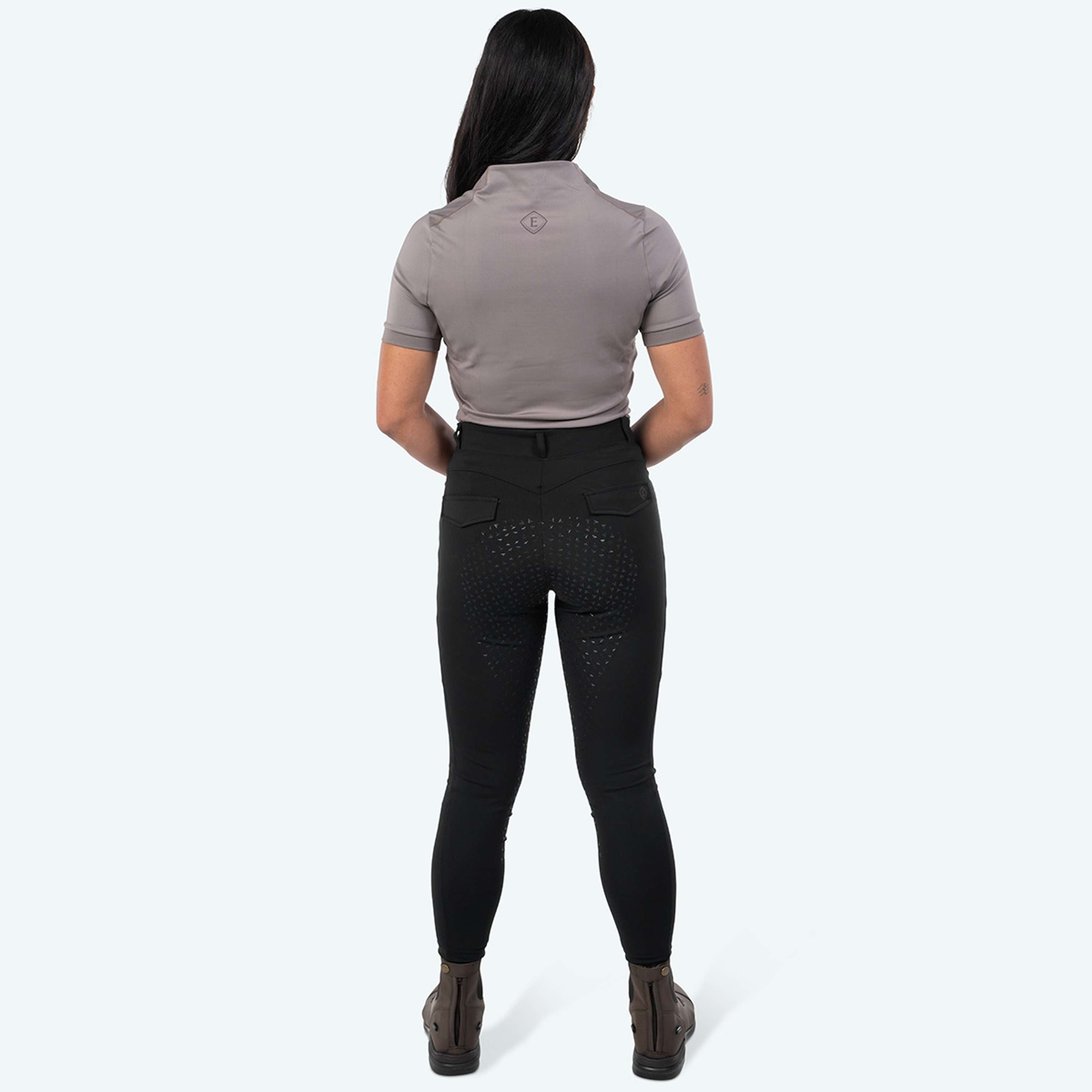 Elvera Equestrian T-shirt Randonnée EEVexa Courte Manche Walnuss