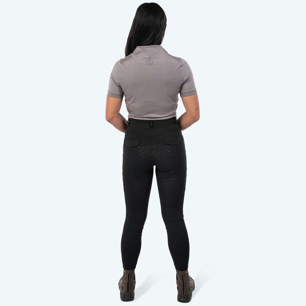 Elvera Equestrian T-shirt Randonnée EEVexa Courte Manche Walnuss