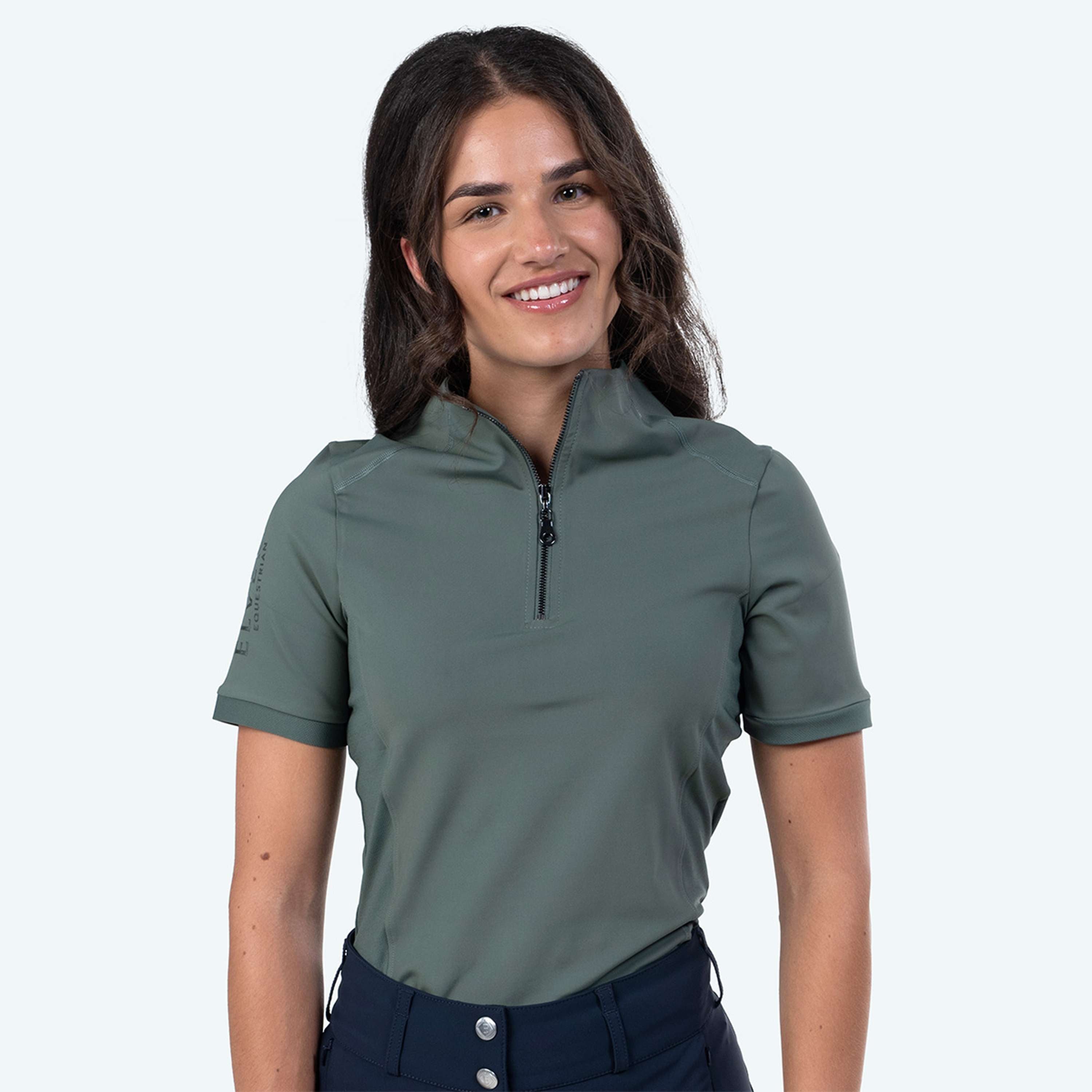 Elvera Equestrian T-shirt Randonnée EEVexa Courte Manche Oregano