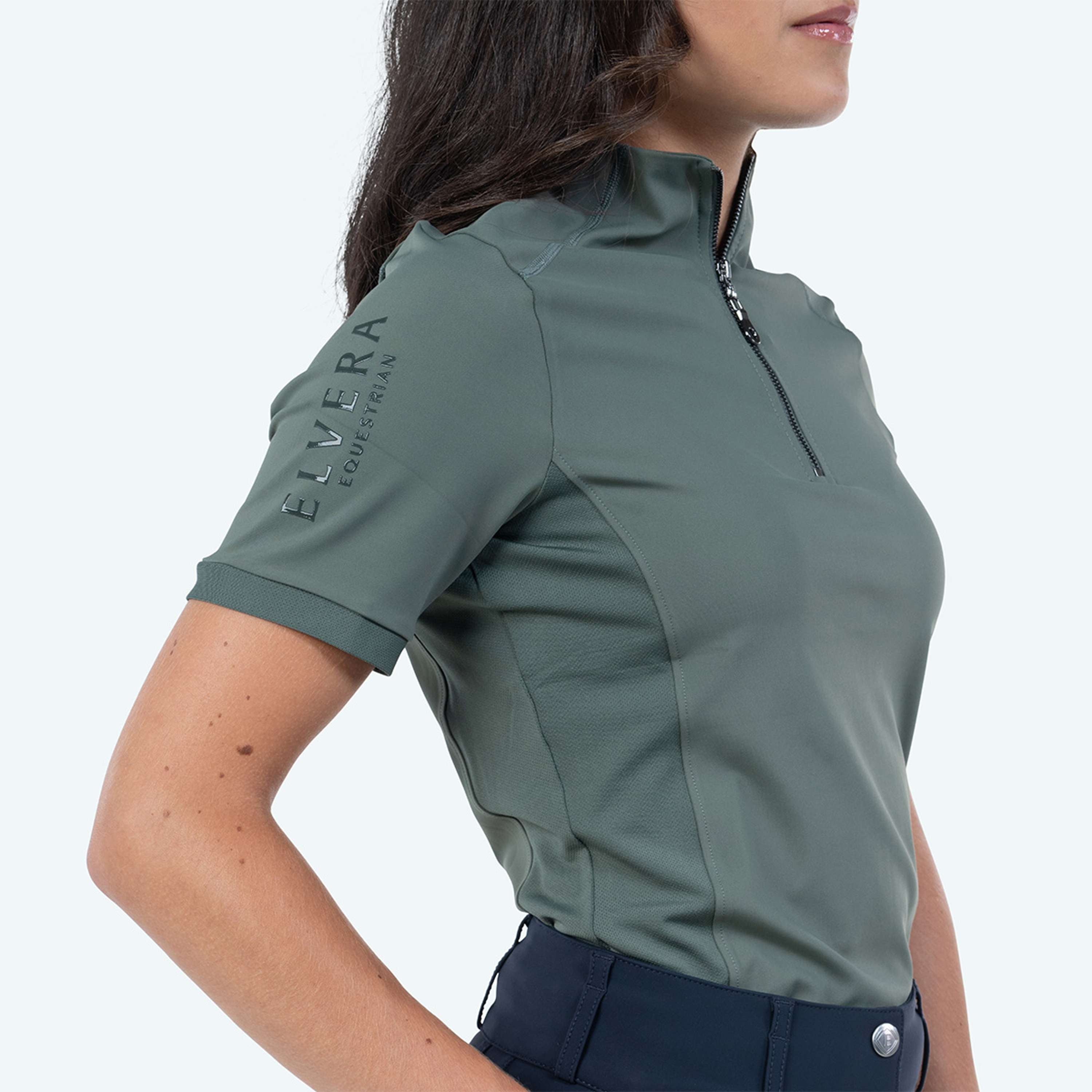 Elvera Equestrian T-shirt Randonnée EEVexa Courte Manche Oregano