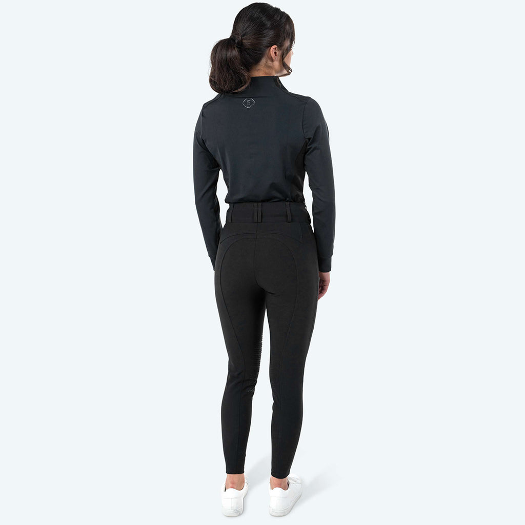 Elvera Equestrian T-shirt Randonnée EEMexa Longue Manche Noir