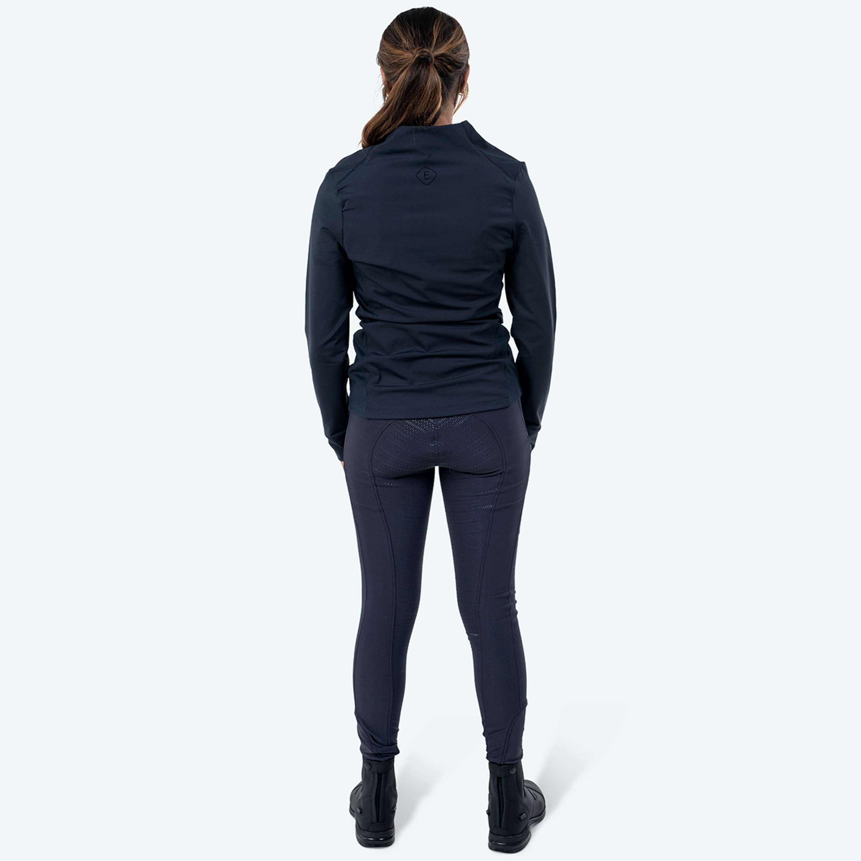 Elvera Equestrian T-shirt Randonnée EEMexa Longue Manche Marin