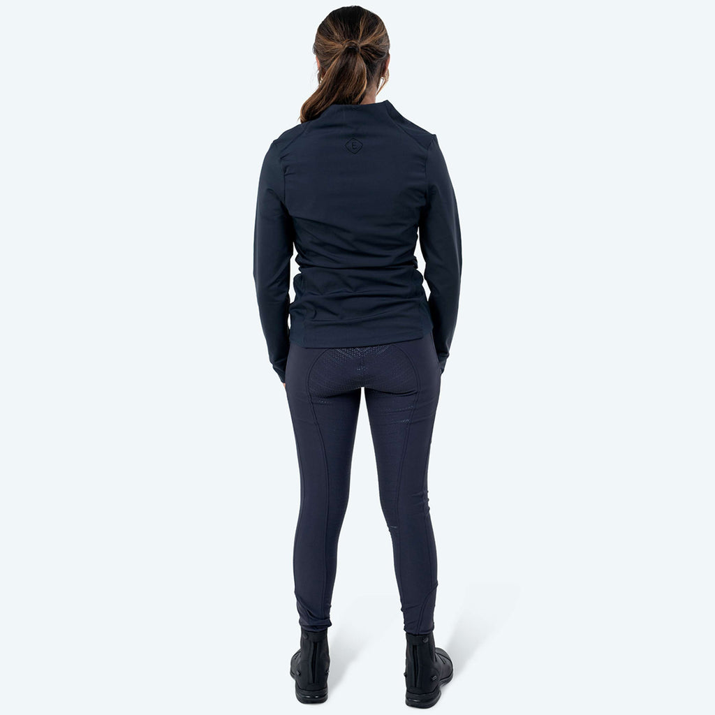 Elvera Equestrian T-shirt Randonnée EEMexa Longue Manche Marin