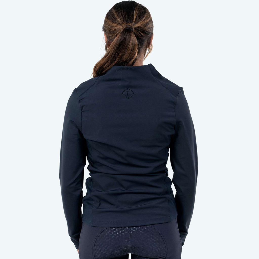 Elvera Equestrian T-shirt Randonnée EEMexa Longue Manche Marin