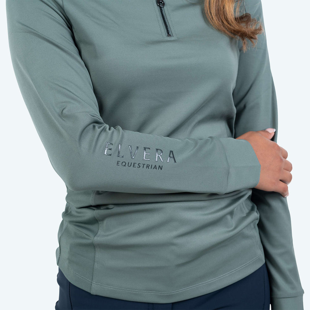 Elvera Equestrian T-shirt Randonnée EEMexa Longue Manche Oregano