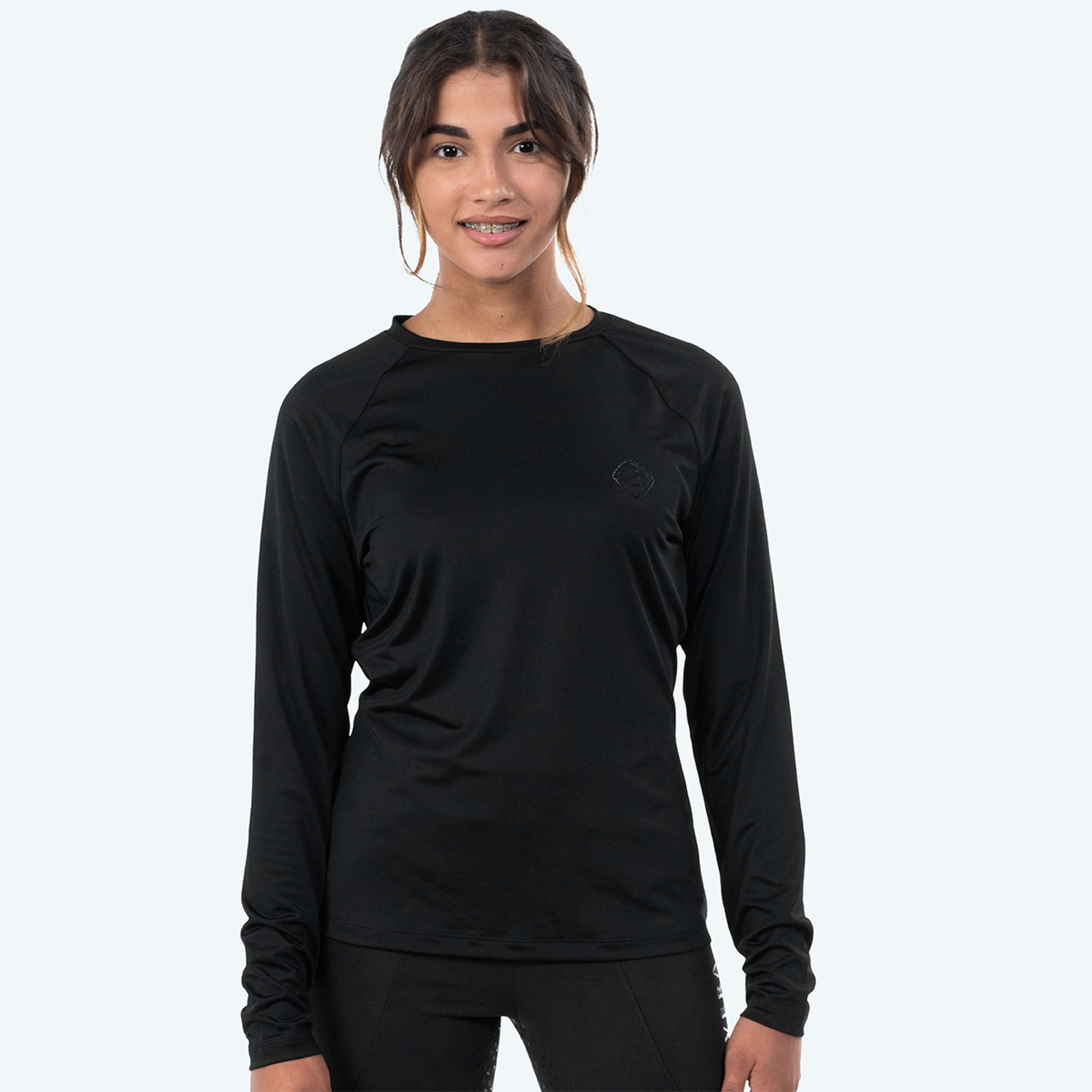 Elvera Equestrian T-shirt de performance EELunara Noir