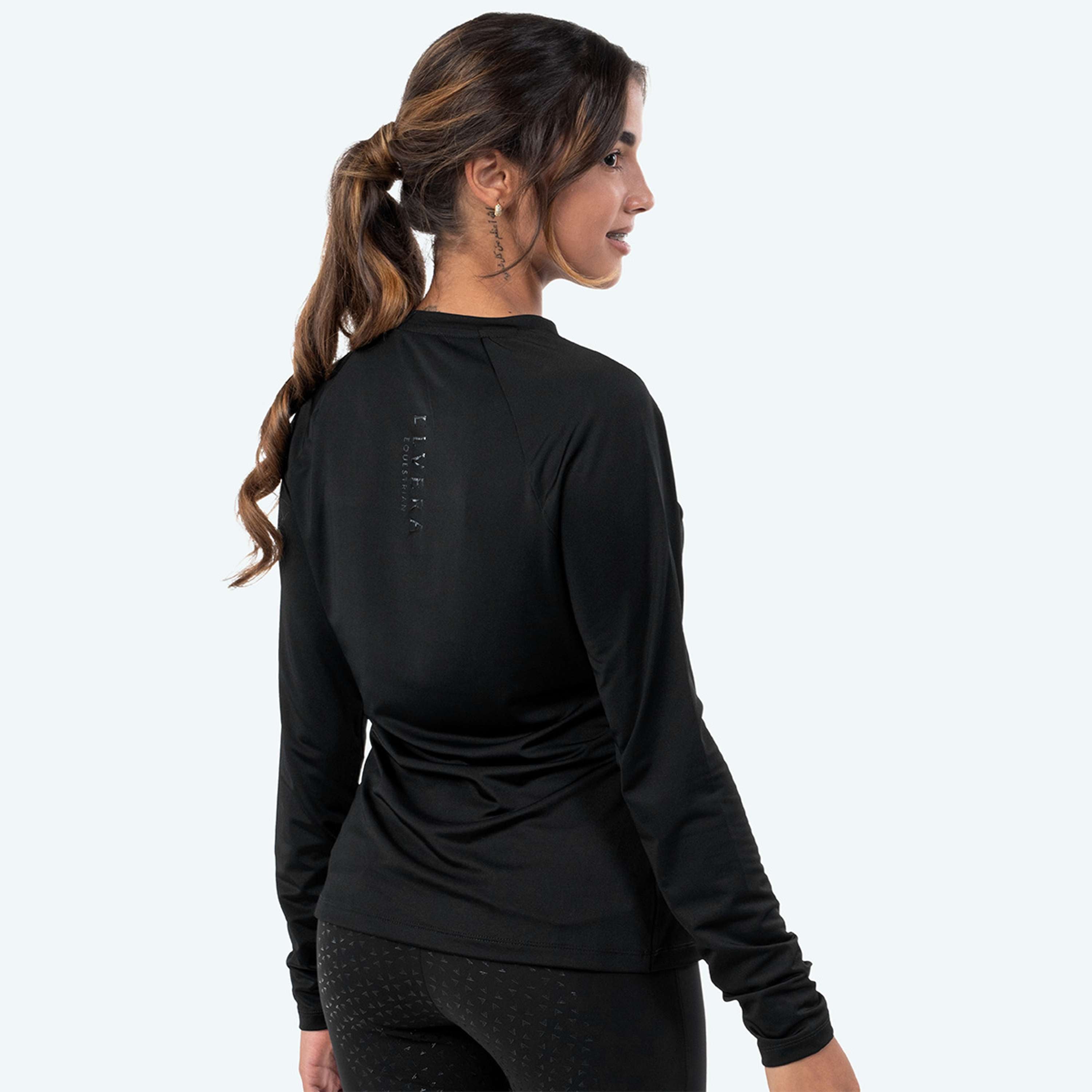 Elvera Equestrian T-shirt de performance EELunara Noir
