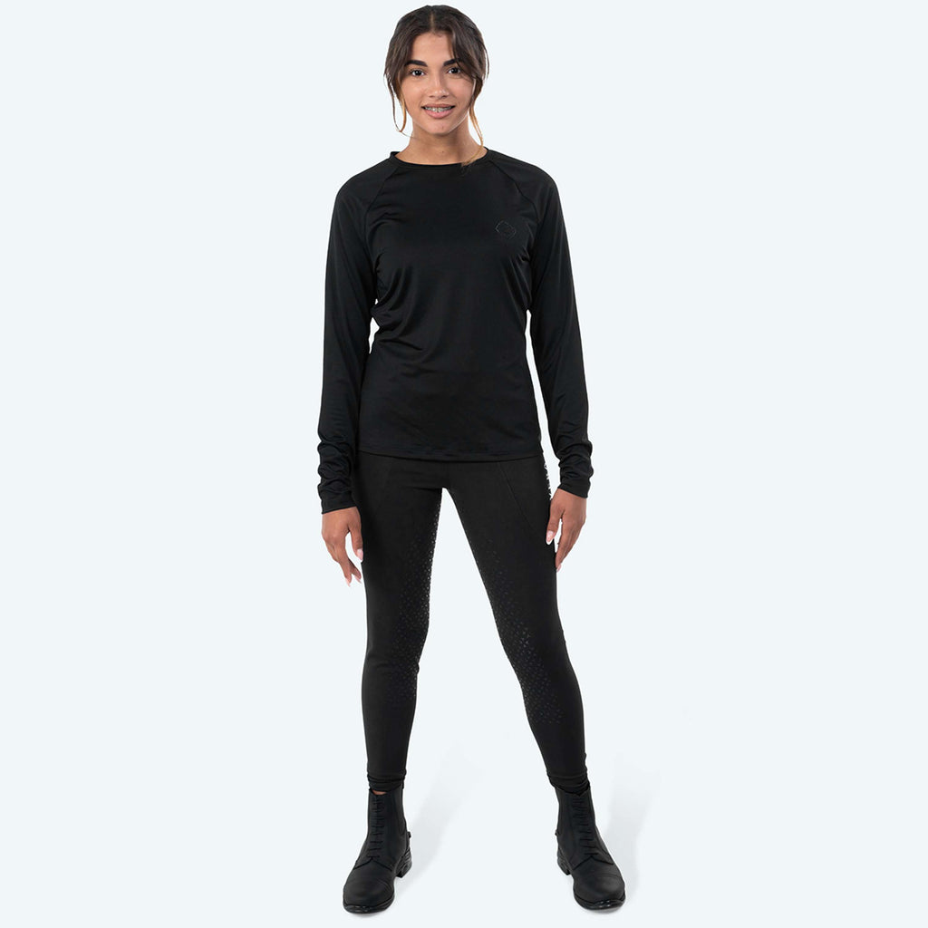 Elvera Equestrian T-shirt de performance EELunara Noir