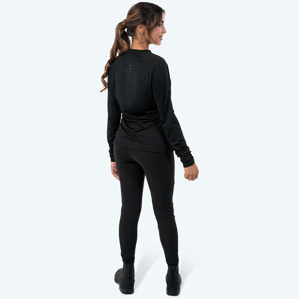 Elvera Equestrian T-shirt de performance EELunara Noir