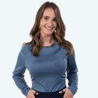Elvera Equestrian T-shirt de performance EELunara Dove Blue