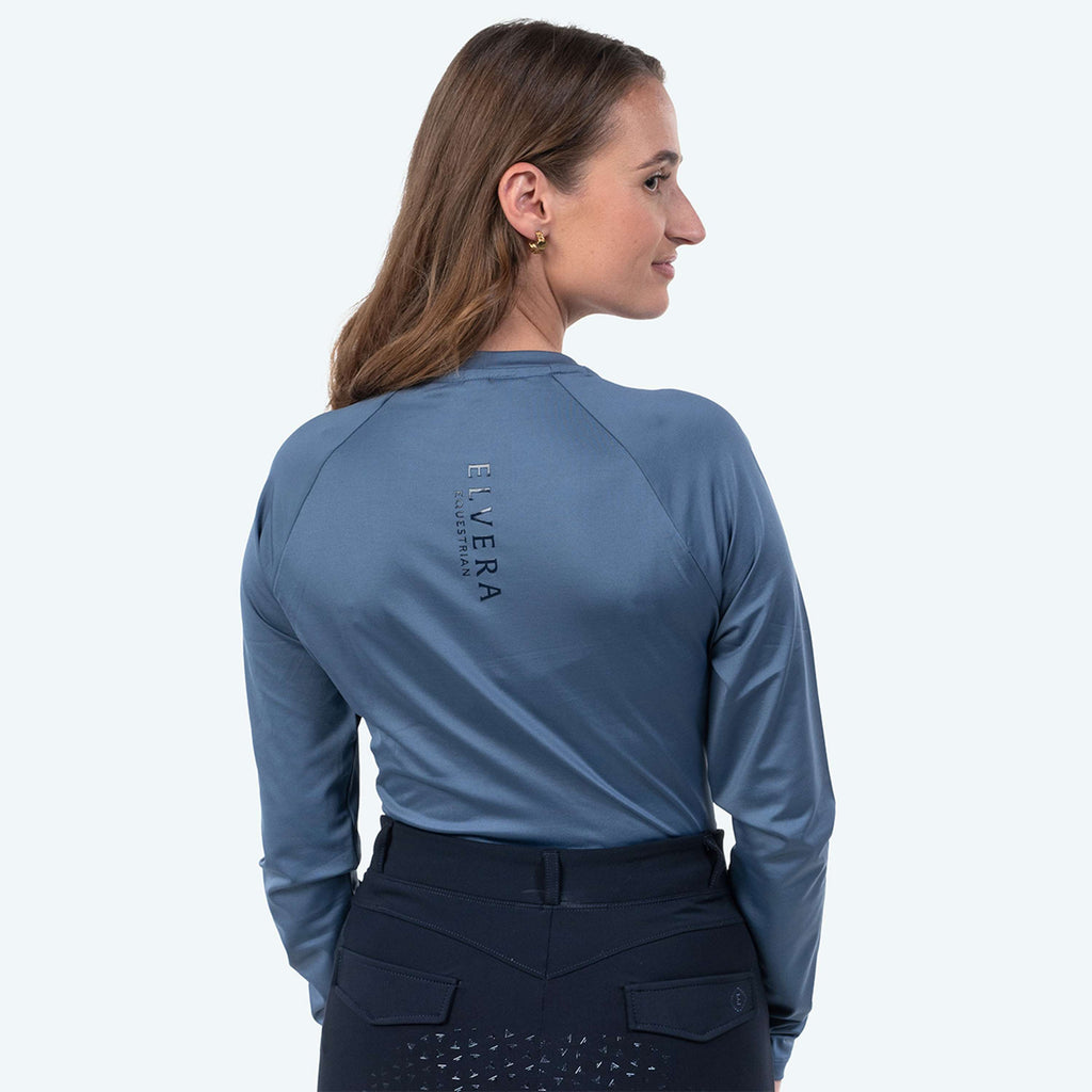 Elvera Equestrian T-shirt de performance EELunara Dove Blue
