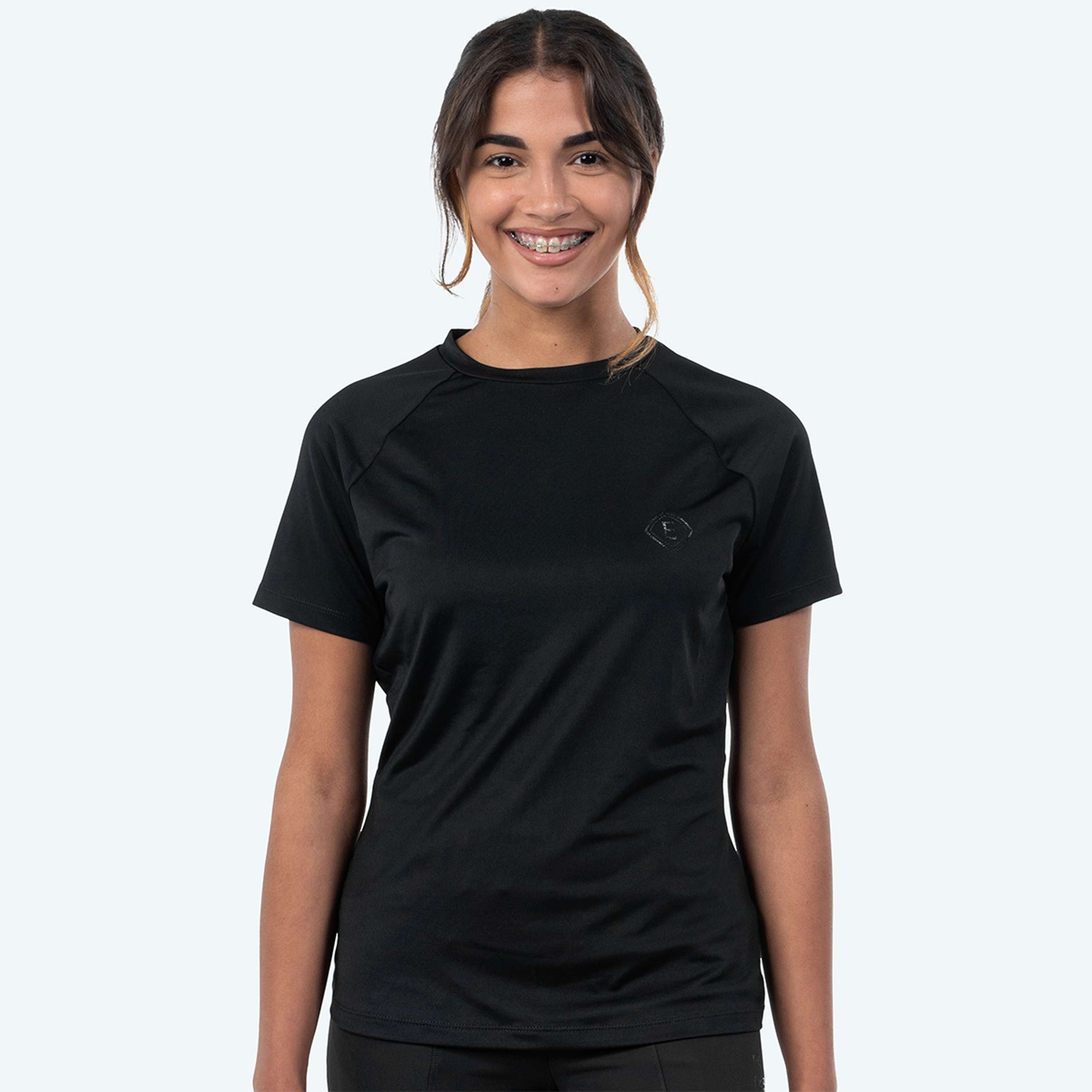 Elvera Equestrian T-shirt de performance EENova Noir