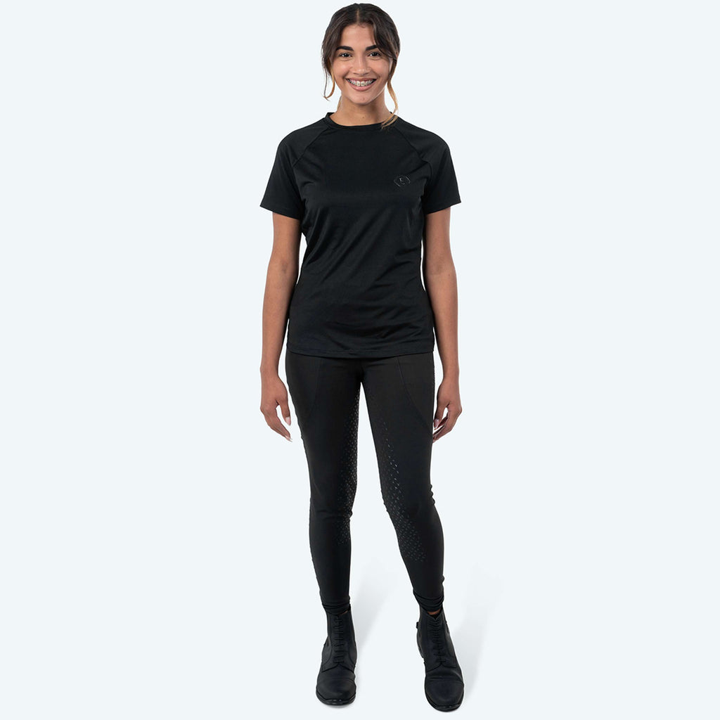 Elvera Equestrian T-shirt de performance EENova Noir